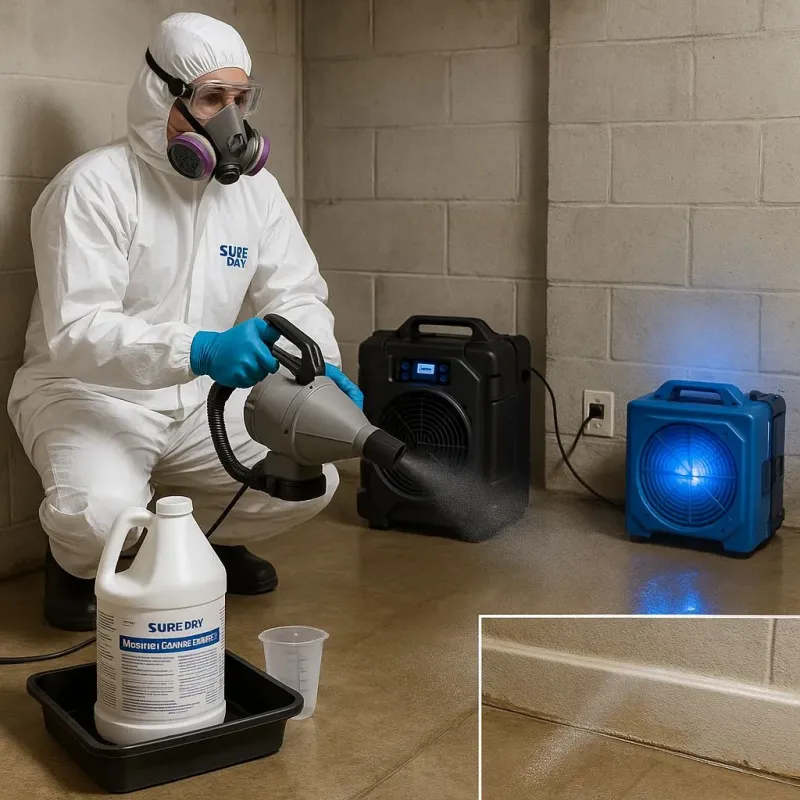 Sanitization and Odor Removal process in Forsyth, GA