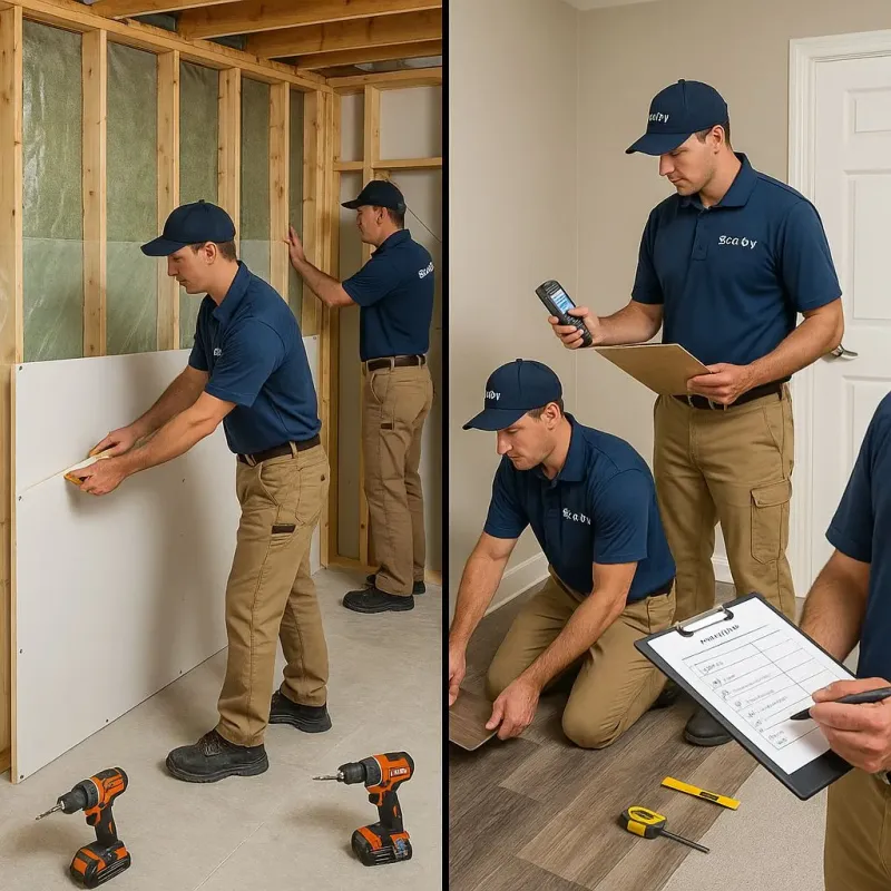 Repairs and Reconstruction process in Forsyth, GA
