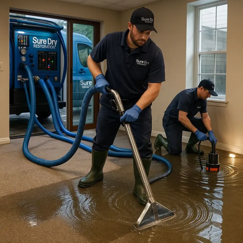 Water Extraction and Removal process in Forsyth, GA